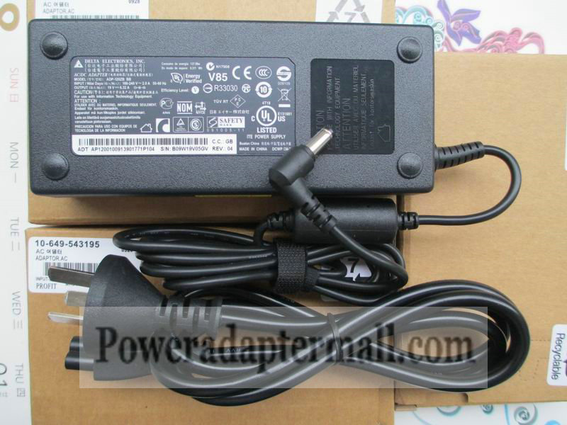 19V 6.32A 120W Asus N46VZ-V3022V 90-N8BPW3000T AC Adapter Power